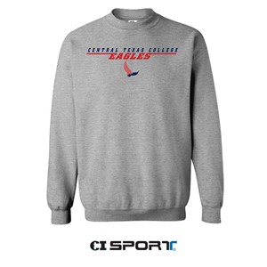 CTC Eagles Zippy logo soft touch crewneck.